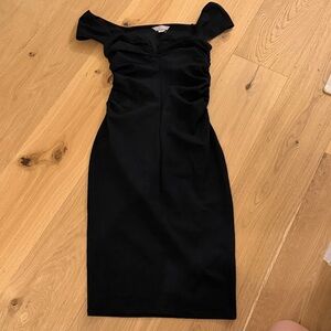 Elegant Black Off-Shoulder Dress